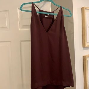 Maroon blouse from Aritizia. Never worn.